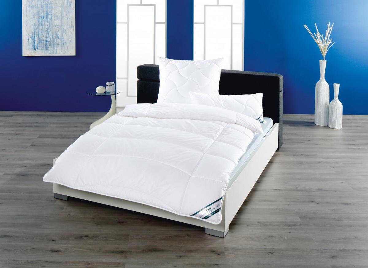 Kopfkissen Klima Active Plus 90x70 cm Mischfüllung - Weiß, KONVENTIONELL, Textil (70/90cm) - FAN