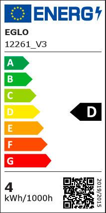 LED-Leuchtmittel 12261 - Opal, Basics, Kunststoff (9cm) - Eglo