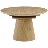 Esstisch Sundsvall Eichefarben L: 120-160 cm - Eichefarben, MODERN, Holz/Holzwerkstoff (120/160/120/76cm) - P & B