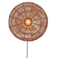 Wandleuchte Tanami/W/5514/N - Naturfarben, Trend, Naturmaterialien (14/55/55cm) - Good & Mojo