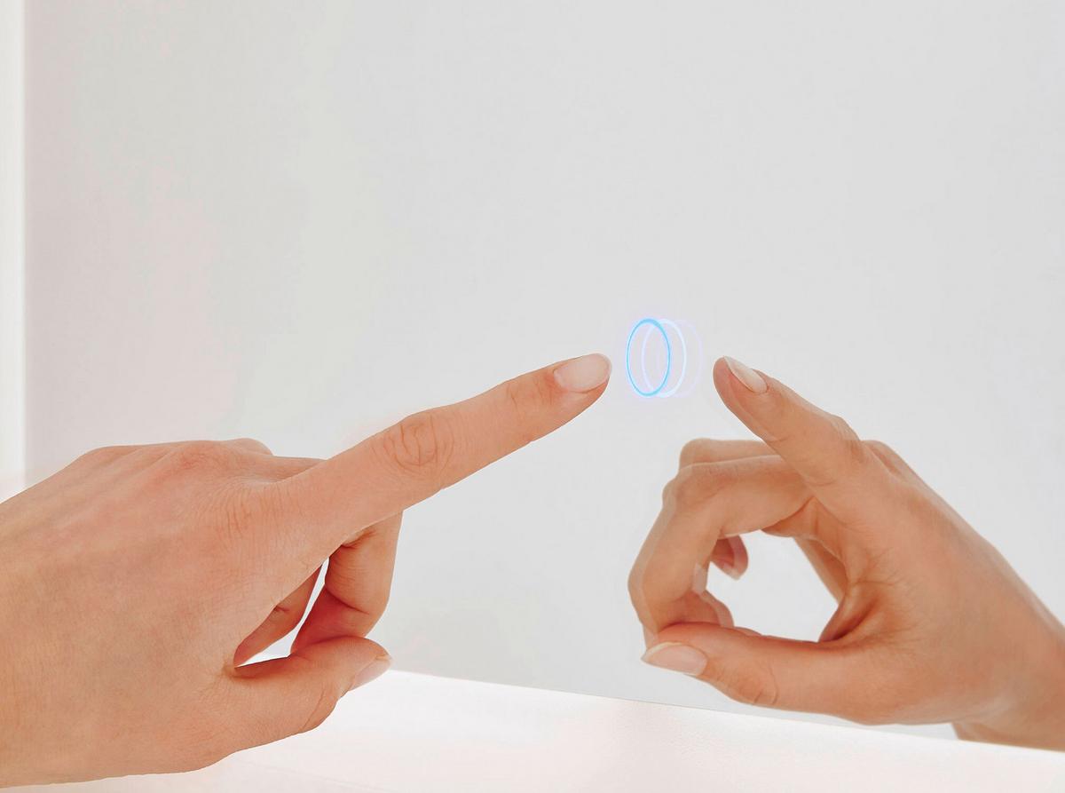 Badezimmerspiegel Led Spiegel Rechteckig B:120cm - MODERN, Glas (120/65/3,2cm) - MID.YOU