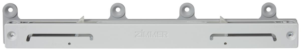 Mitteltürdämpfer Zubehör Grau B: 28 cm - Grau, MODERN, Kunststoff (28/2/4cm) - Rauch Möbel