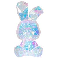 Dekoračné svietidlo Rabi, V: ca 41cm, priehľadné - priehľadné, Modern, plast (20/20/41cm) - Mömax