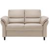 2-Sitzer-Sofa Cavoli, Beige B: 147 cm - Beige/Schwarz, MODERN, Textil (147/90/89cm) - Livetastic