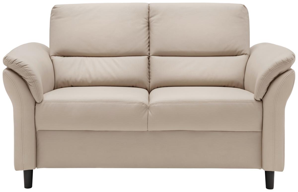 2-Sitzer-Sofa Cavoli, Beige B: 147 cm - Beige/Schwarz, MODERN, Textil (147/90/89cm) - Livetastic