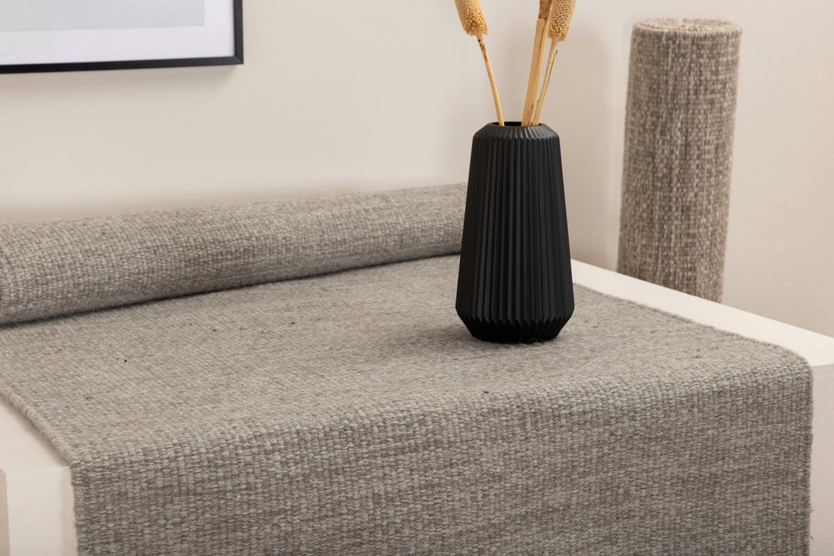 Läufer Cyrus - Grau, LIFESTYLE, Textil (80/250cm) - P & B