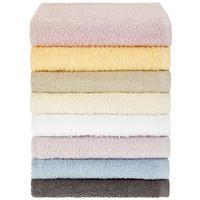 Handtuch Leonie Baumwolle Grammatur 340 G/M2 45x90 cm - Blau/Dunkelgrau, KONVENTIONELL, Textil (45/90cm) - Ondega