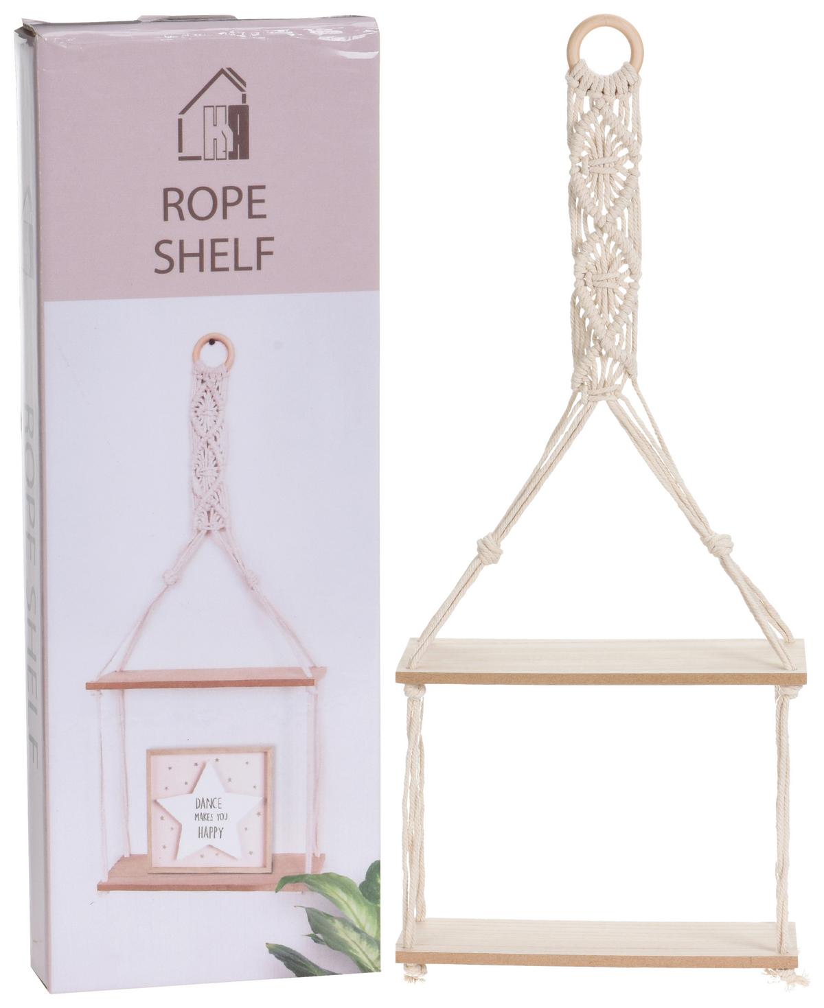 Dekohänger Kaia - Creme, Basics, Holzwerkstoff (30/10/66cm)