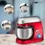 Küchenmaschine Km 3709 - Rot, MODERN, Kunststoff/Metall (36,6/29,9/21,5cm) - Clatronic Küchenmaschine Km 3709 - Rot, MODERN, Kunststoff/Metall (36,6/29,9/21,5cm) - Clatronic