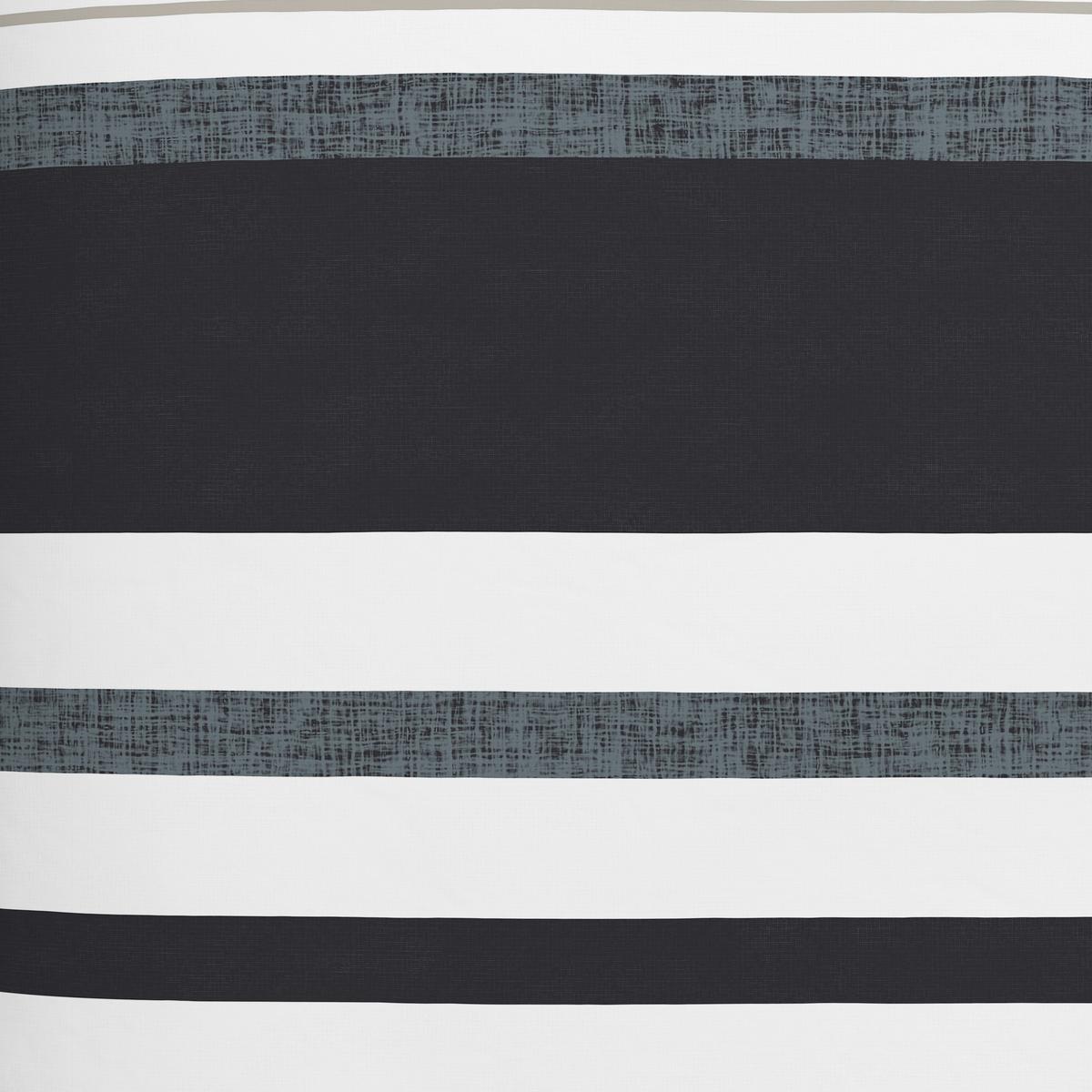 Bettwäsche Davina - Schwarz/Grau, MODERN, Textil - Luca Bessoni