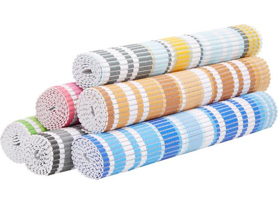 Protiskluzová Matrace Stripe - šedá/modrá, textil (65/180cm) - Mömax modern living Protiskluzová Matrace Stripe - šedá/modrá, textil (65/180cm) - Mömax modern living