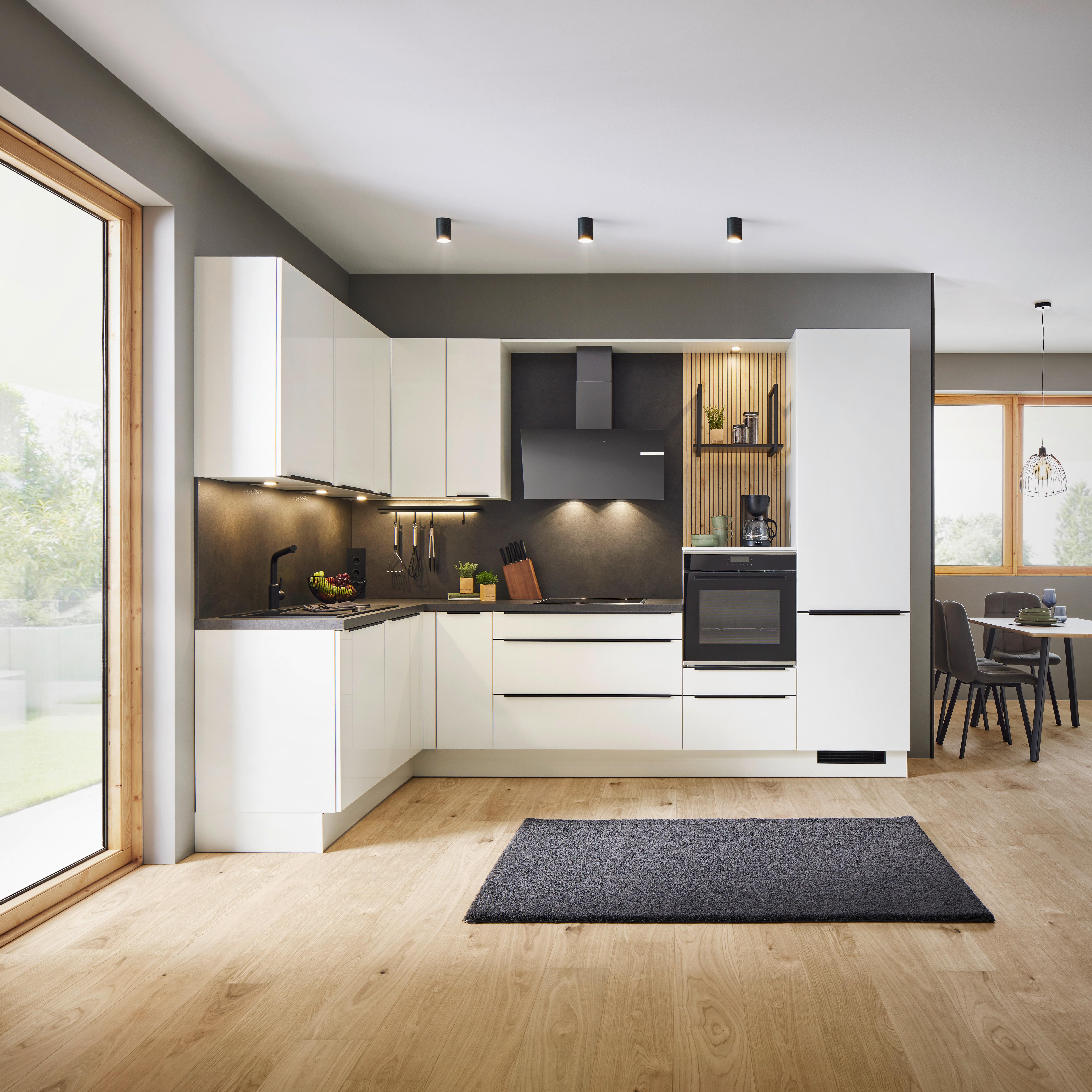 Eckküche Ip4050 - Basics, Holzwerkstoff (185/315cm) - Impuls