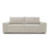 Schlafsofa Josh - Beige/Schwarz, Basics, Textil (239/85/86cm) - MID.YOU