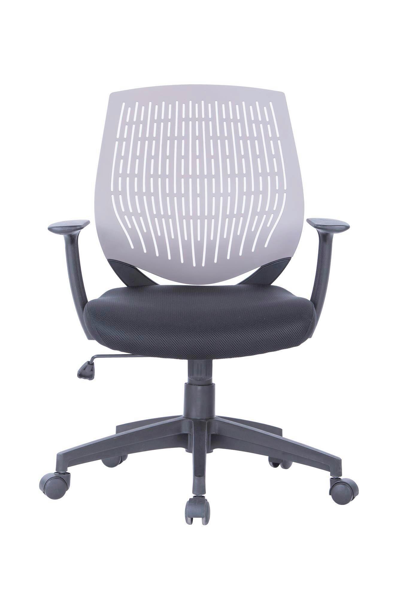 DREHSTUHL Senna Grau/Schwarz B: 64 cm - Schwarz/Grau, Design, Kunststoff/Textil (64/133/51cm) - MID.YOU