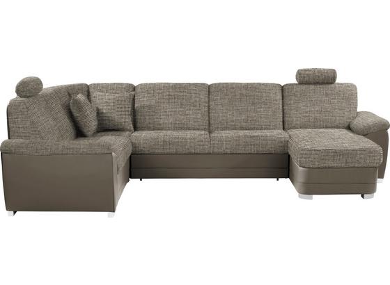 Wohnlandschaft in U-Form Sava 212x329x153 cm - Hellbraun/Schlammfarben, MODERN, Karton/Holz (212/329/153cm) Wohnlandschaft in U-Form Sava 212x329x153 cm - Hellbraun/Schlammfarben, MODERN, Karton/Holz (212/329/153cm)
