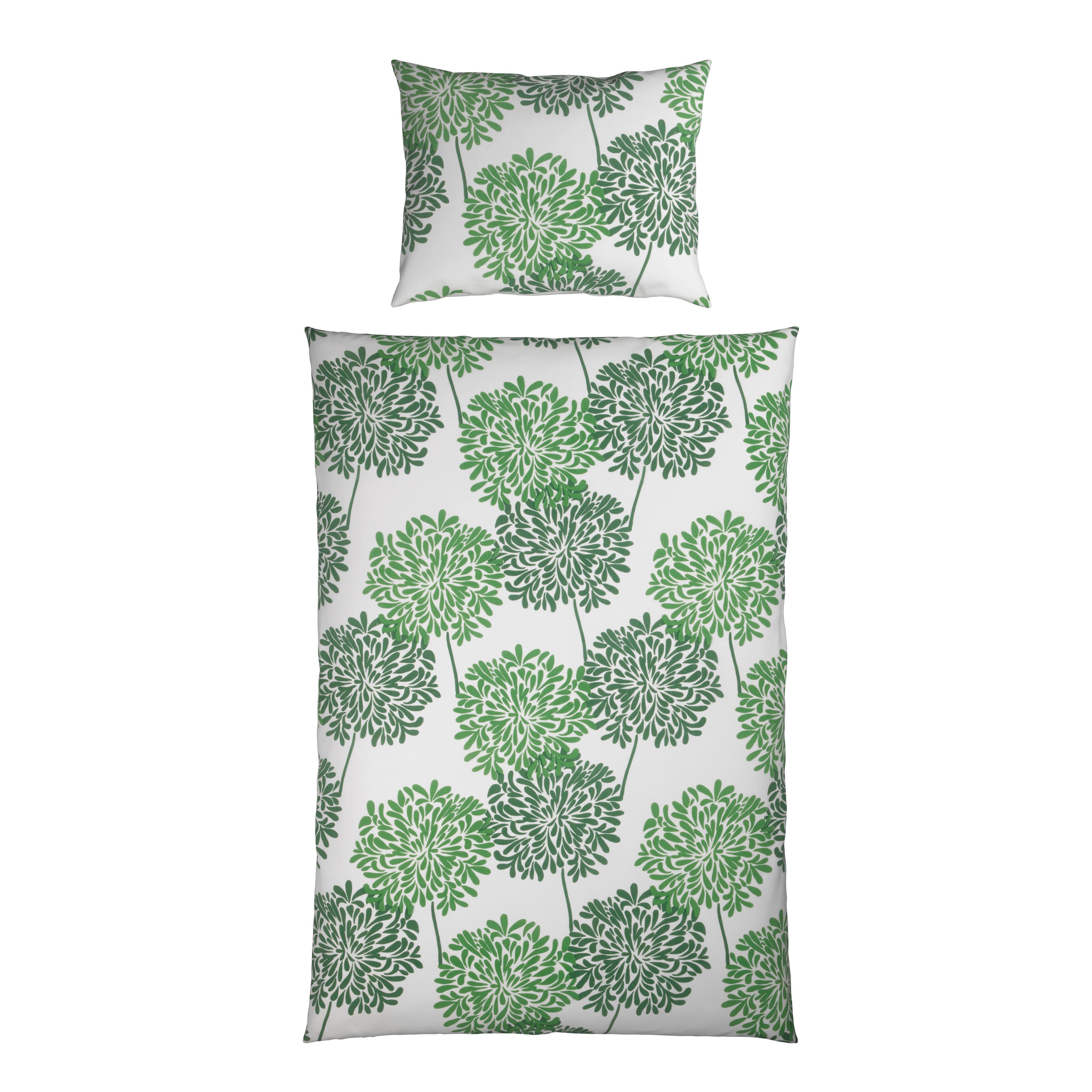 Ágyneműhuzat-garnitúra Ute - zöld, Modern, textil - Luca Bessoni