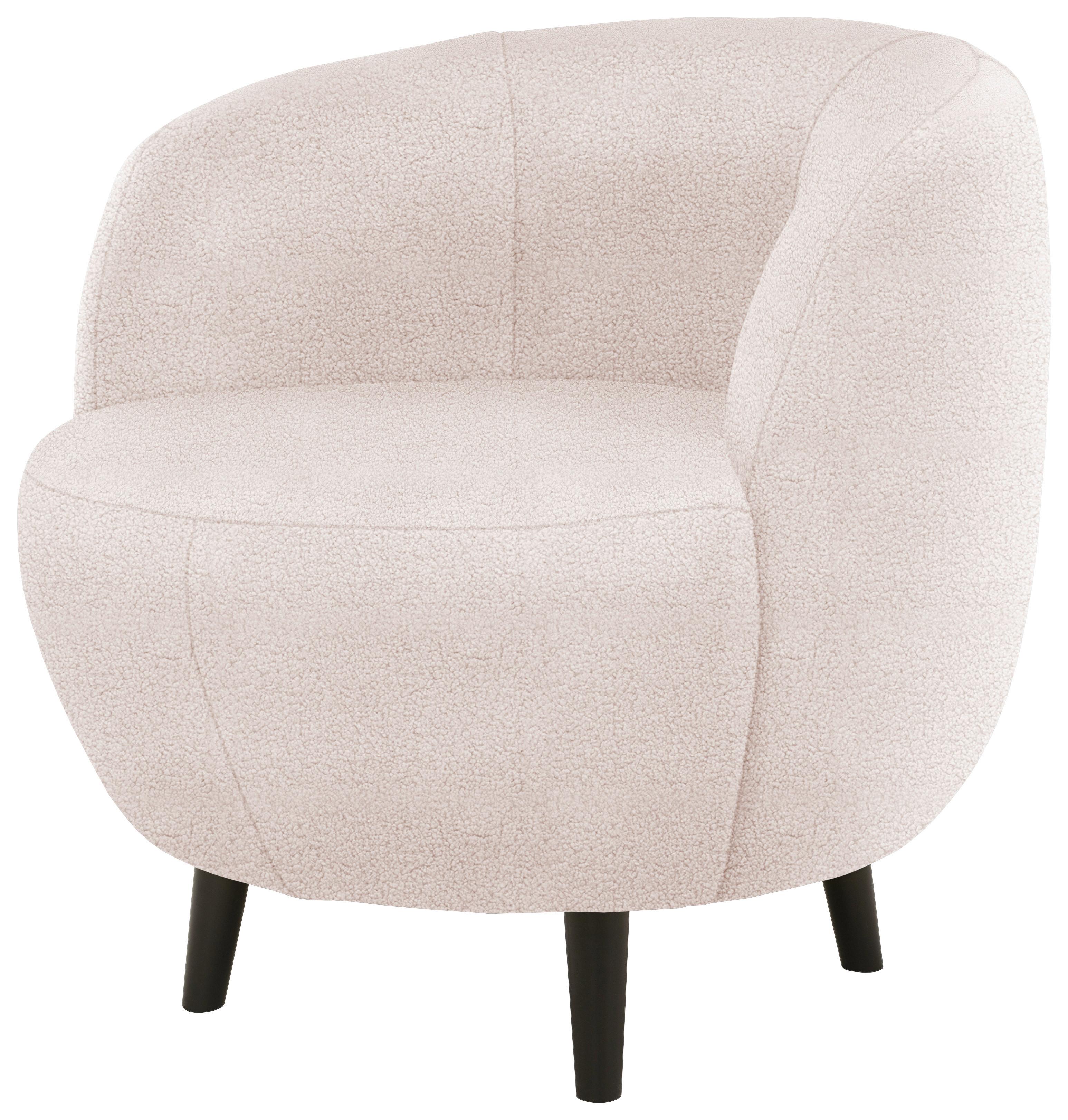 Sessel Looks Xiv - Creme/Schwarz, Design, Textil (72/72/76cm) - LOOKS by W.Joop