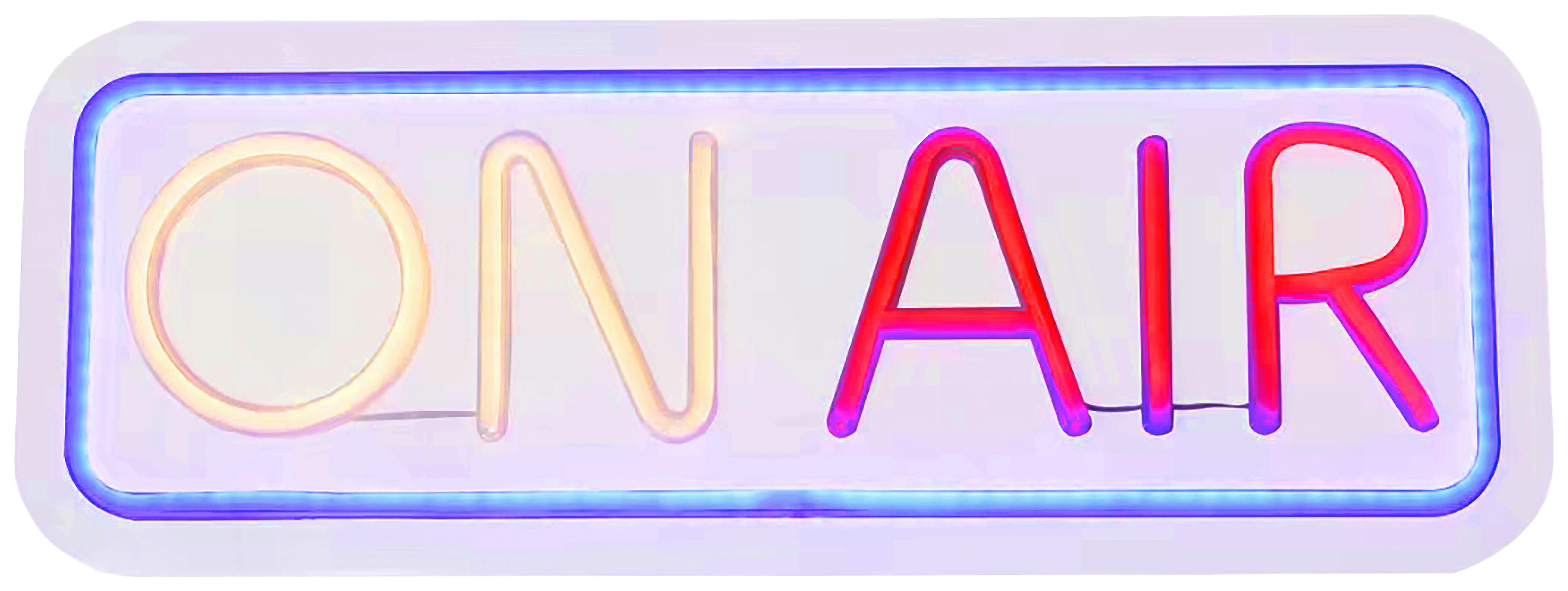Led Falilámpa Air - áttetsző/fehér, Basics, műanyag (60/21/1,9cm) - Luca Bessoni