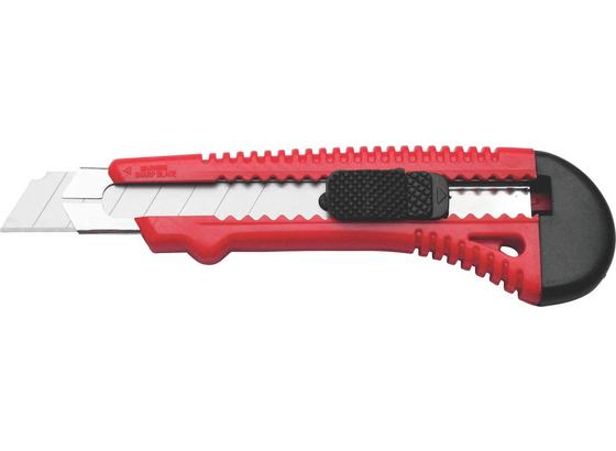 Cuttermesser mit Metallschiene - Silberfarben, KONVENTIONELL, Kunststoff/Metall (1,8cm) Cuttermesser mit Metallschiene - Silberfarben, KONVENTIONELL, Kunststoff/Metall (1,8cm)