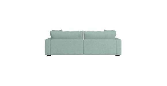 Megasofa Pelle-Megasofa - Wengefarben/Salbeigrün, Trend, Textil (261/124cm) - Luca Bessoni