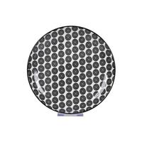 Dezertný tanier SHIVA - čierna/biela, Lifestyle, keramika (20,4/2,5cm) - Mömax