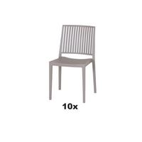 Gartensessel-Set Lane - Taupe, Basics, Kunststoff (46/80/56cm) - Siena Garden