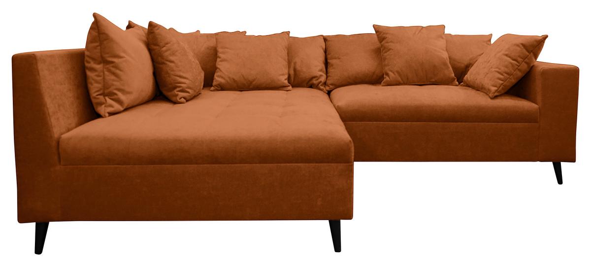 Pruno, Grau S: Rostfarben S: 174x247 Cm - Rostfarben/Schwarz, Design, Textil (174/247cm) - MID.YOU