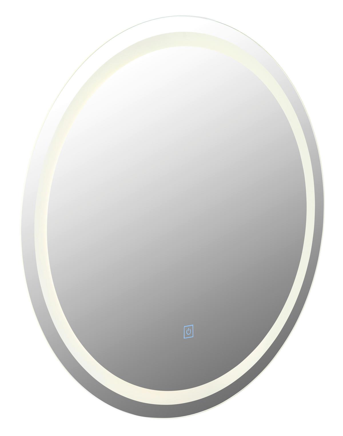 KÚPEĽŇOVÉ ZRKADLO RIVAS - Konventionell, plast/sklo (55/2,8cm) - Globo