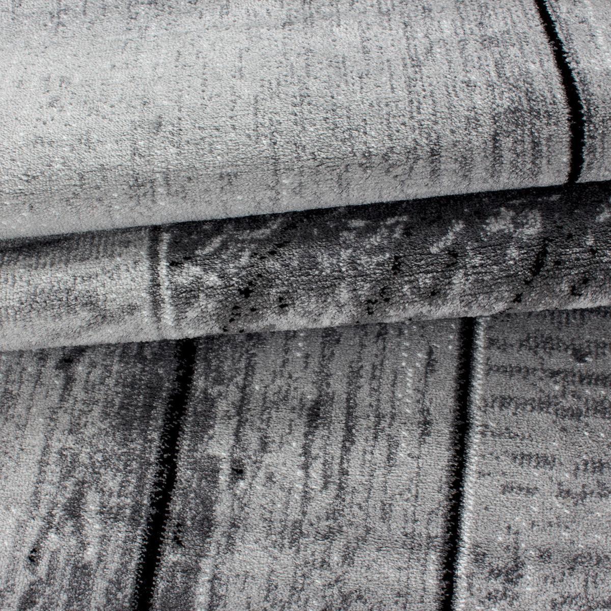 Flachwebteppich Parma - Schwarz, Design, Textil (140/200cm) - Novel
