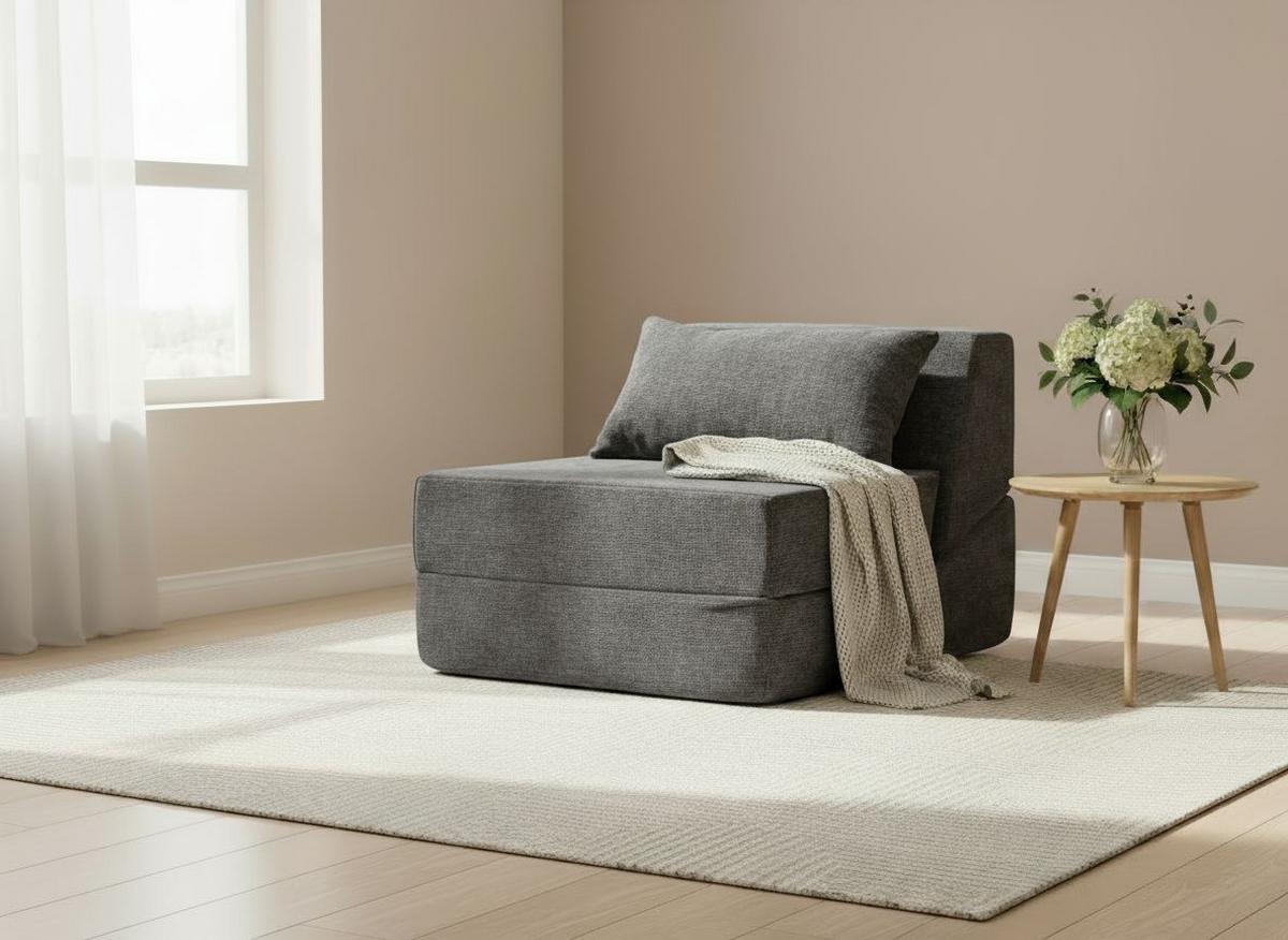 Sofaelement Paleta Grau B: 82 Cm - Grau, Design, Textil (82/64/95cm) - P & B