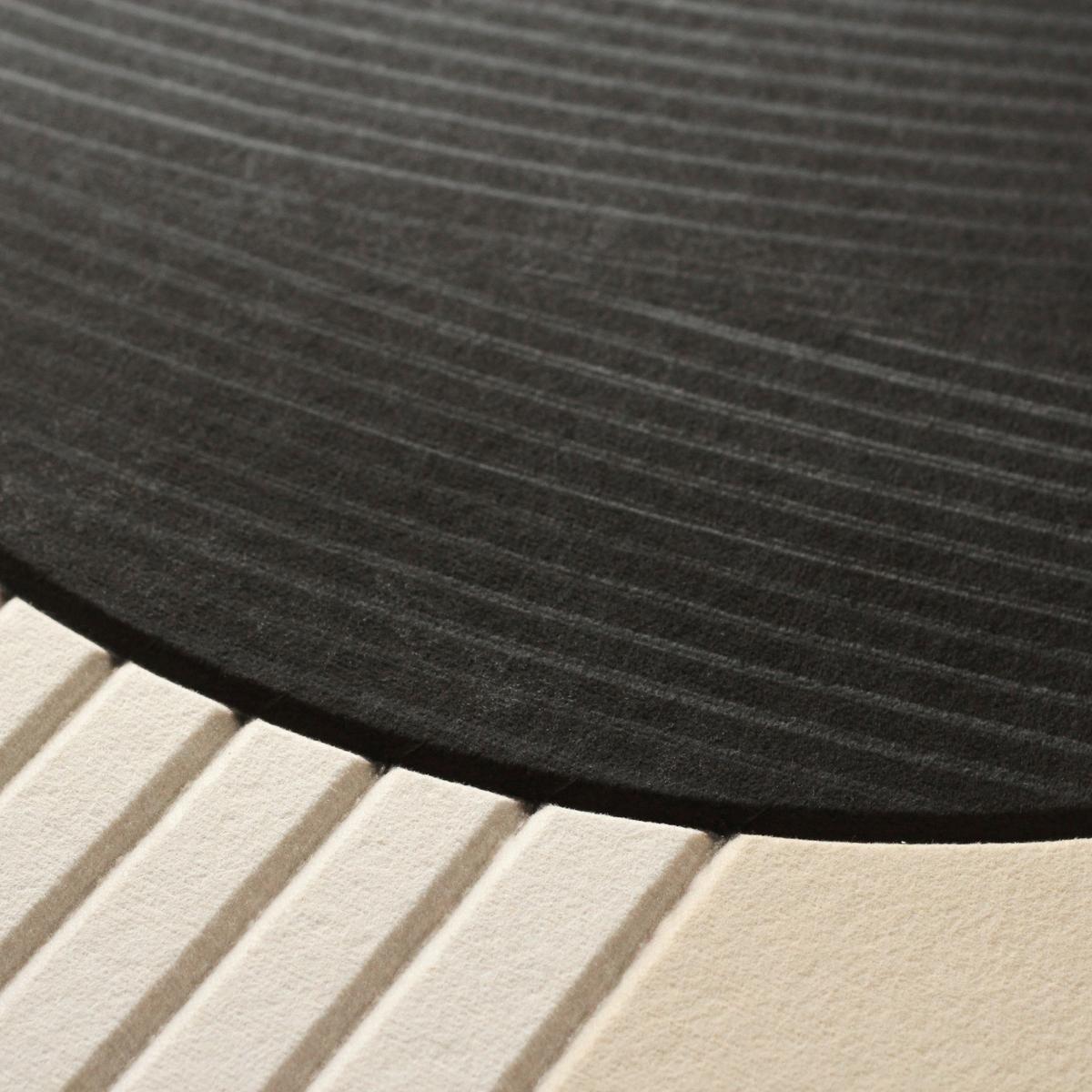 Akustický panel MARLA - černá/béžová, textil (90/120cm) - Premium Living