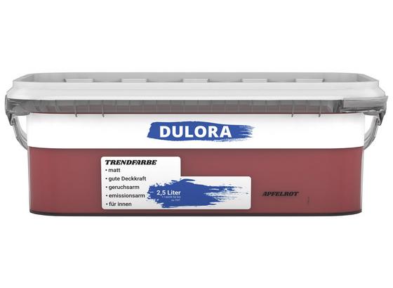 Wandfarbe 2,5 Liter Apfelrot - Rot (2,5l) - Dulora Wandfarbe 2,5 Liter Apfelrot - Rot (2,5l) - Dulora