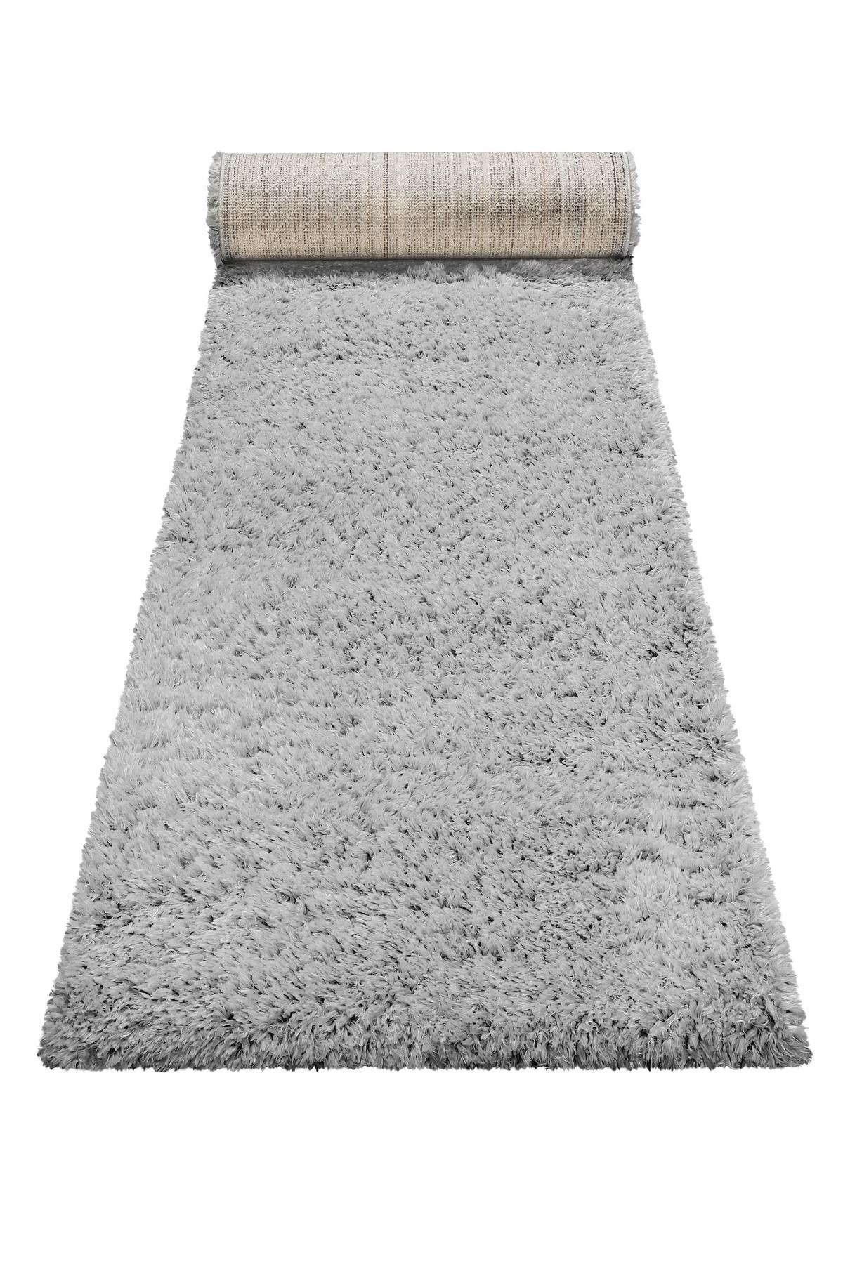 Teppich Läufer Silber Yogi 80x230 Cm - Silberfarben, KONVENTIONELL, Textil (80/230cm) - Esprit