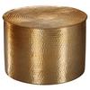 Couchtisch Rund Sockeldesign Rahi, Goldfarben - Goldfarben, LIFESTYLE, Metall (61/61/40,5cm) - MID.YOU