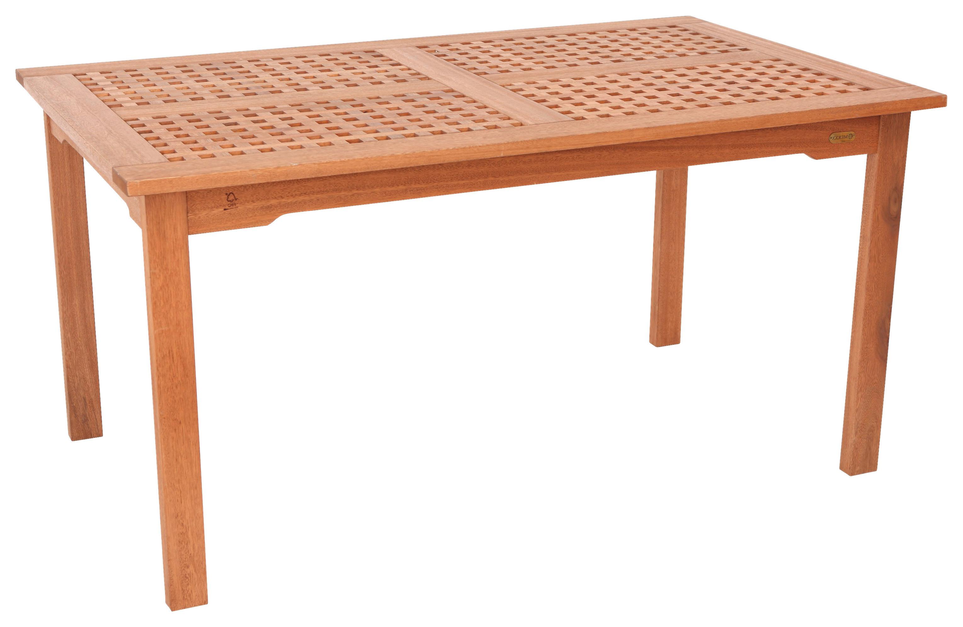 Gartentisch Lima Echtholz Eukalyptusholz L: 150 cm - Naturfarben, Basics, Holz (150/90/74cm) - Gardenson