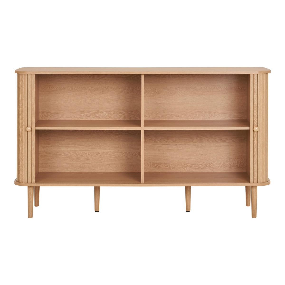 Sideboard Nikko Echtholz Kiefer B: 140cm - Naturfarben, Design, Holz/Holzwerkstoff (140/79/40cm) - MID.YOU