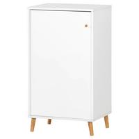 Aktenschrank Serie 500 Weiß B: 50,95 cm - Blau/Weiß, MODERN, Holzwerkstoff (50,95/92,6/41cm) - MID.YOU