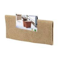 Mulchmatte, Jute BxL: 50x50 cm - Naturfarben, Basics, Textil (50/50cm) - Windhager