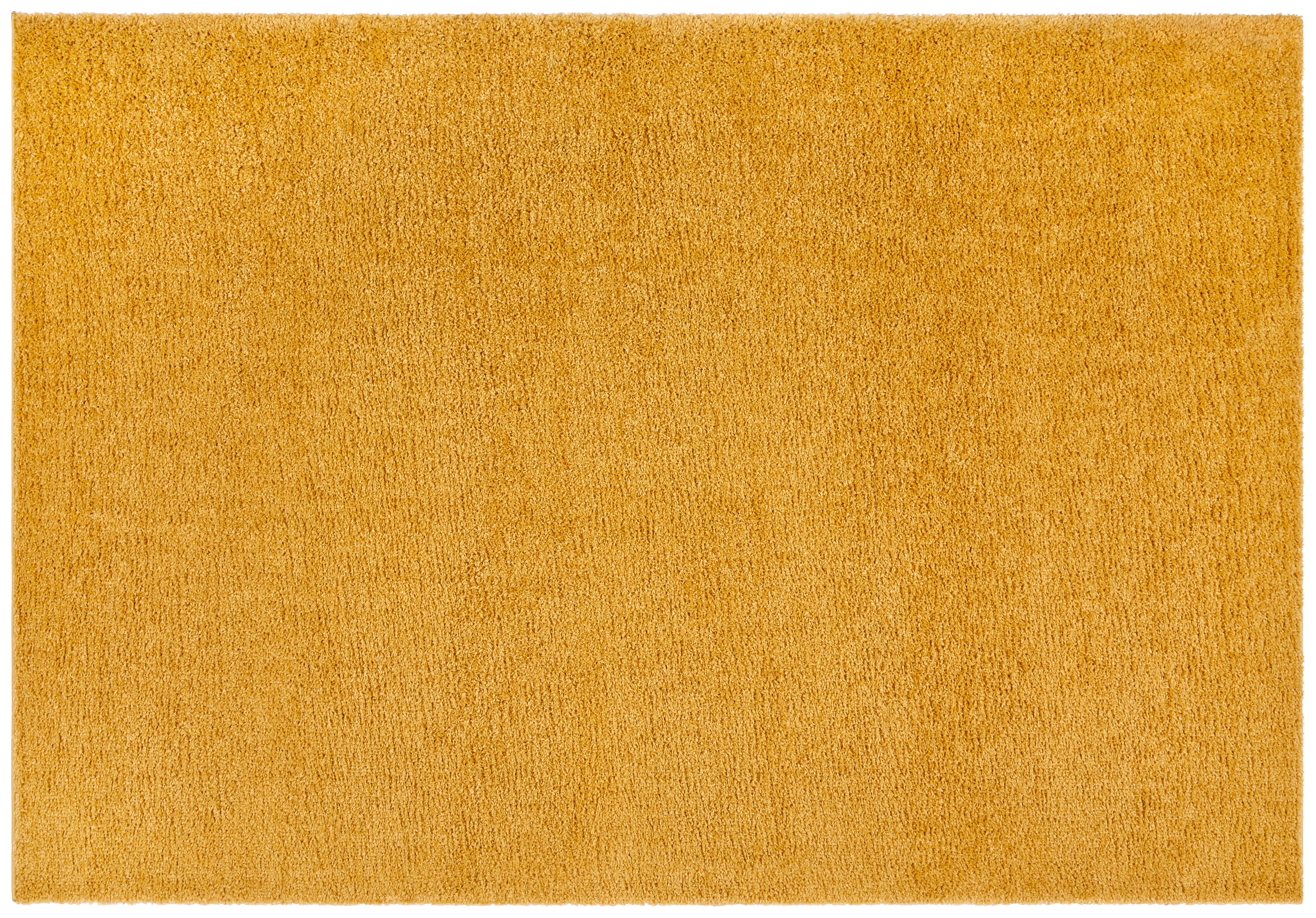 Hochflorteppich Lina - Gelb, Basics, Textil (80/150cm) - Luca Bessoni