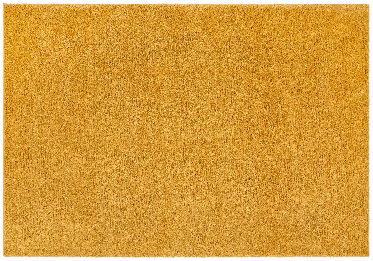 Hochflorteppich Lina - Gelb, Basics, Textil (80/150cm) - Luca Bessoni