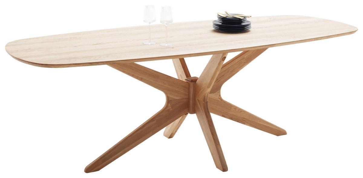 JÍDELNÍ STŮL JEFFERSON - divoký dub, Moderní, dřevo (180/75/90cm) - Premium Living