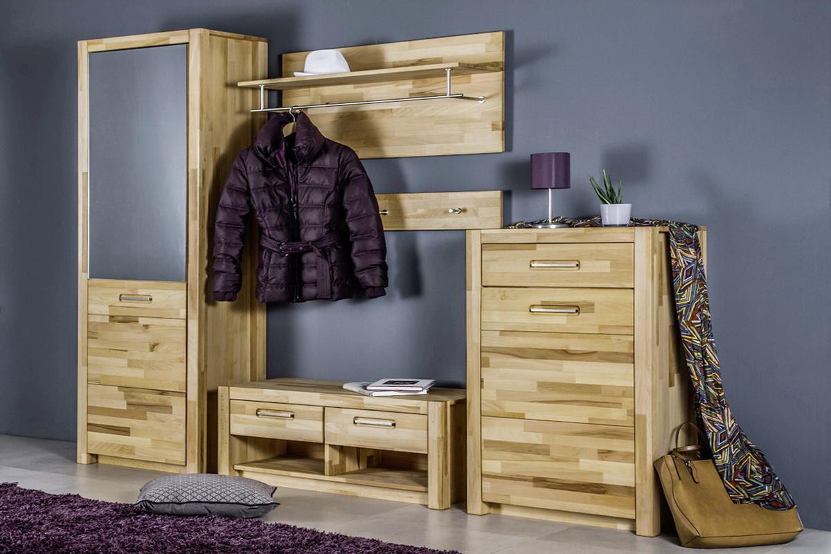 Kommode Buchefarben, B: 66 cm - Buchefarben, KONVENTIONELL, Holz (66/112/40cm) - MID.YOU