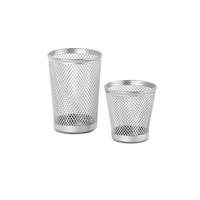 STOJAN NA PERÁ MESH - BASED - - strieborná, kov (7cm) - Based