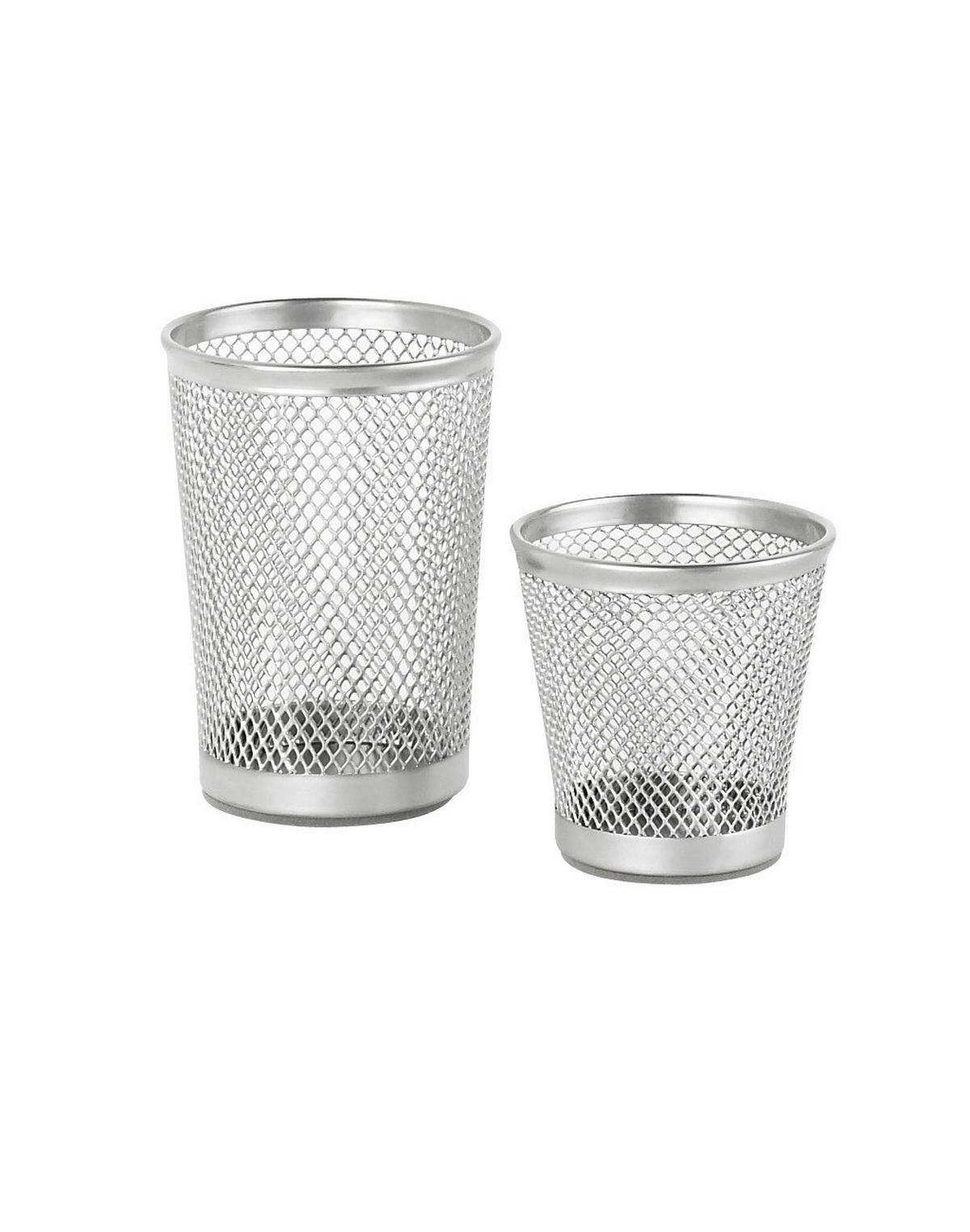 STOJAN NA PERÁ MESH - BASED - - strieborná, kov (7cm) - Based