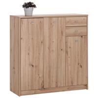 Kommode 109,1cm 4-You New, Eiche Artisan Dekor - Eiche Artisan, MODERN, Holzwerkstoff (109,1/111,4/34,6cm)