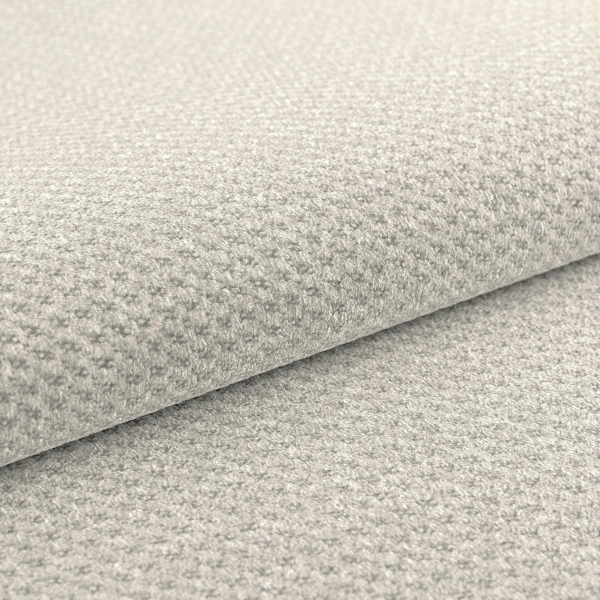 Ecksofa mit Schlaffunktion Mendoza New Chenille 197x309cm - Greige/Schwarz, KONVENTIONELL, Textil (197/309cm) - Ondega