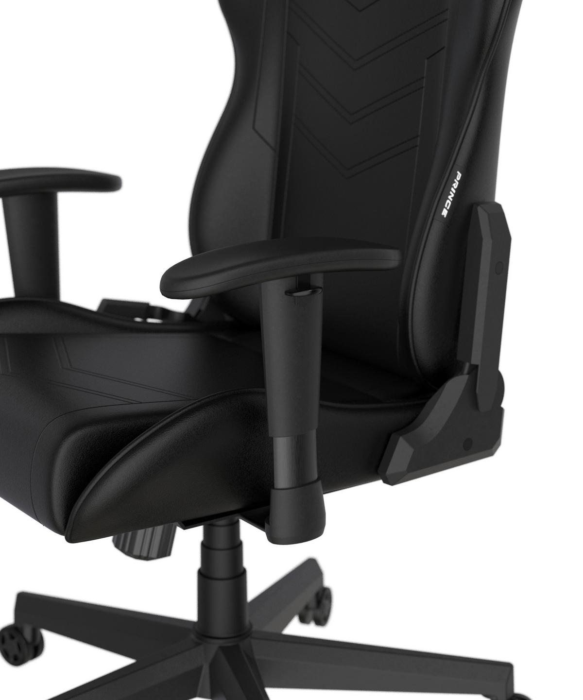 Gamingstuhl Dx Racer Prince L - Schwarz, MODERN, Kunststoff/Textil (67/126/67cm) - Dxracer
