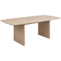 Jedálenský stôl CHRISTO 220x105cm - biela, Trend, drevo/kompozitné drevo (220/105/76cm) - MID.YOU