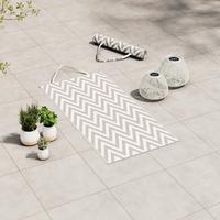 PLÁŽOVÁ PODLOŽKA RIYA - světle šedá, Moderní, textil/plast (70/170cm) - Bessagi Garden