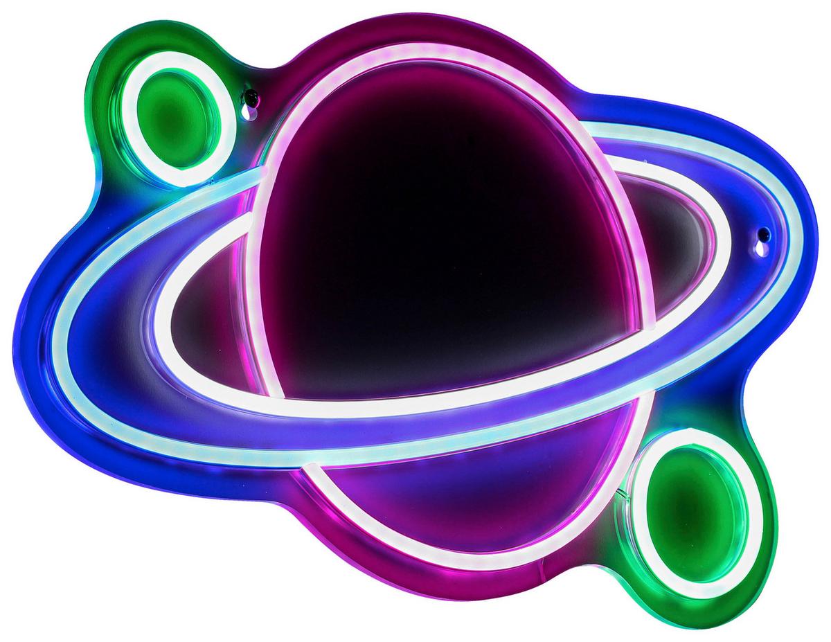 DEKORAČNÍ LED SVÍTIDLO ERDIO - bílá/průhledné, Moderní, plast (40/26/1cm) - Mömax